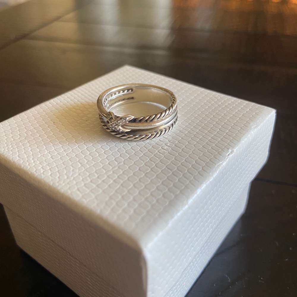 David Yurman Crossover Diamond Ring